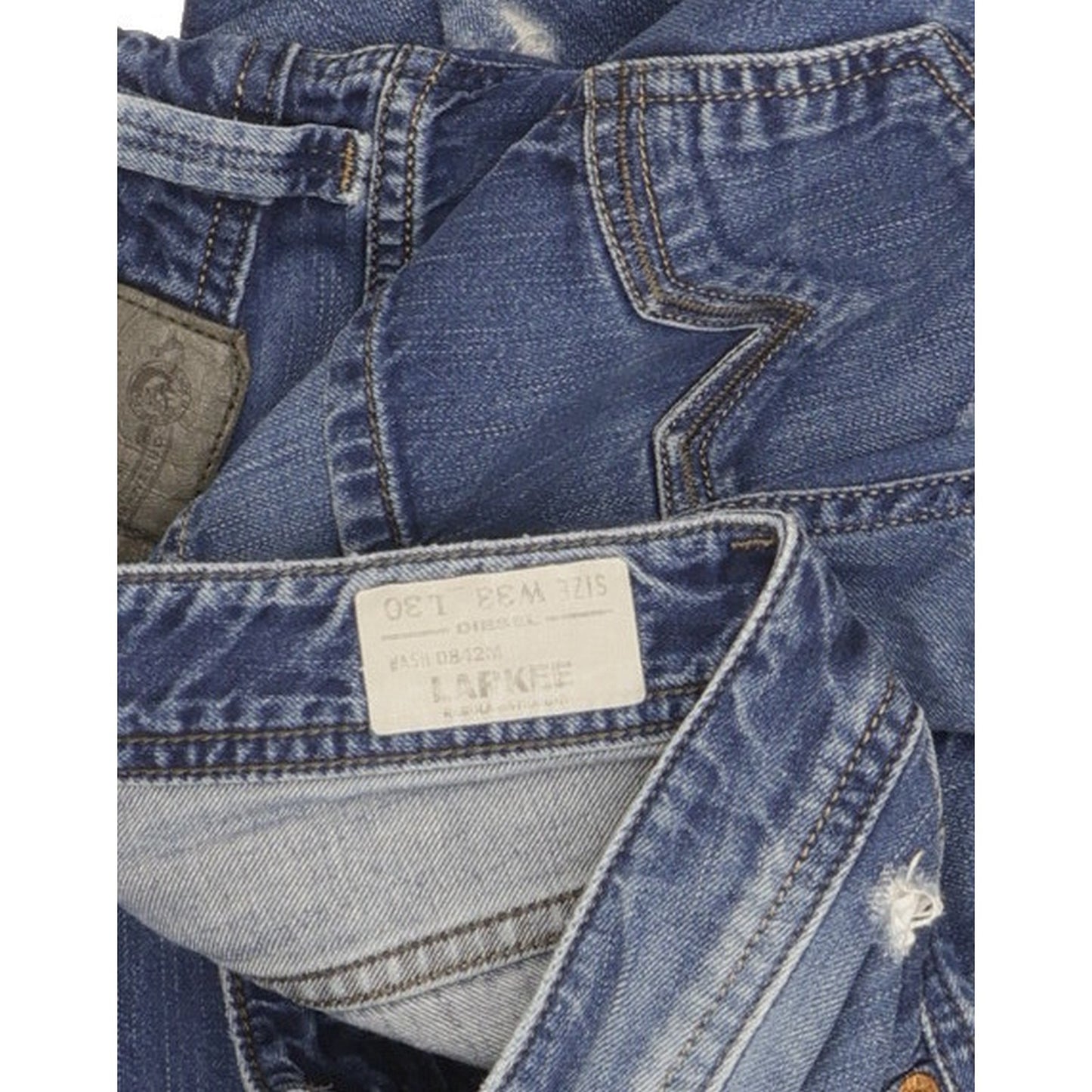 Diesel Larkee Men Blue Straight Regular Jeans W33 L29