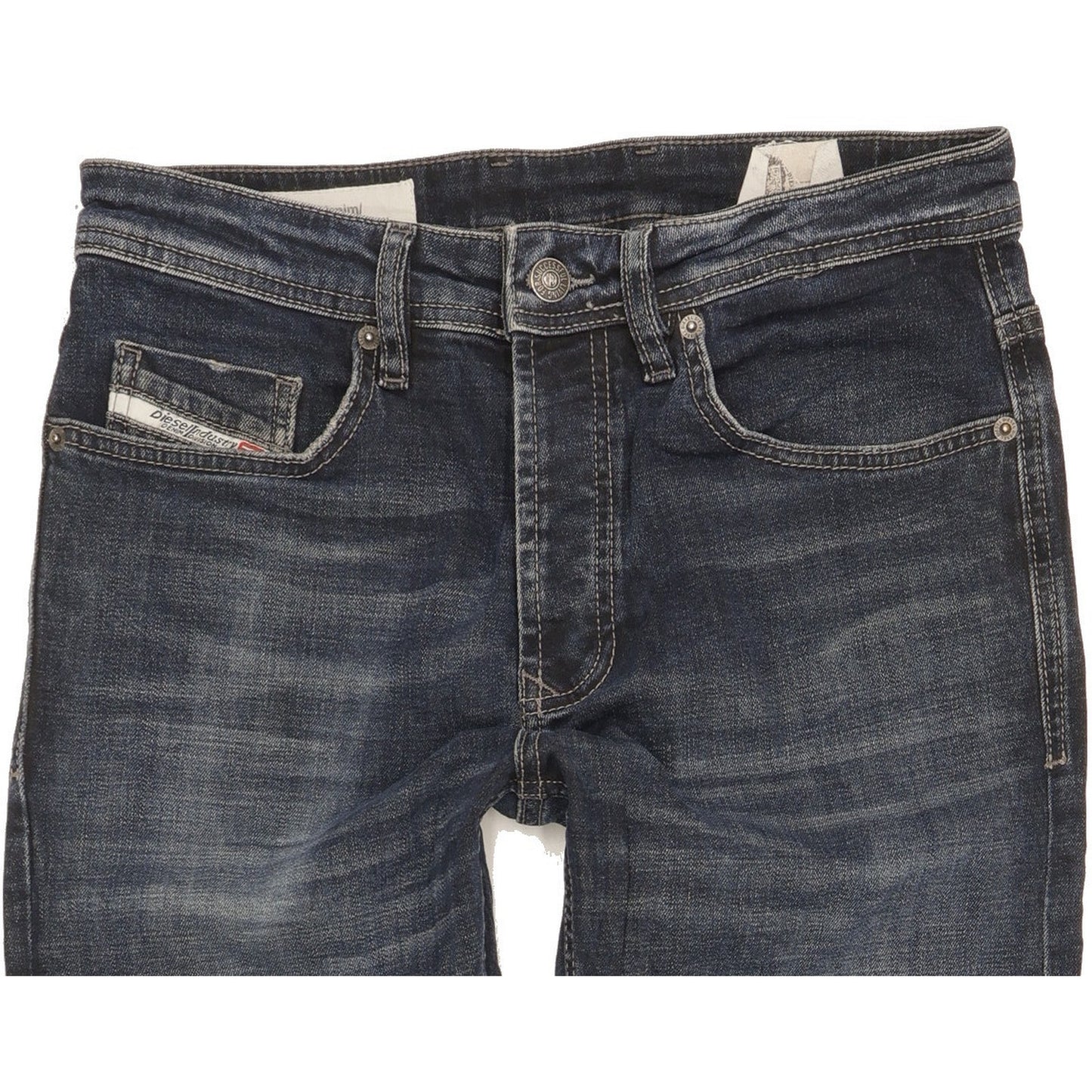 Diesel Tepphar Men Navy Skinny Slim Stretch Jeans W31 L28