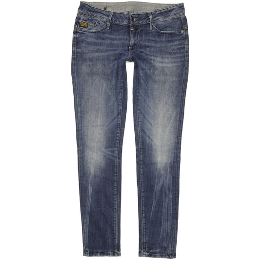 G-Star Midge Women Blue Skinny Slim Stretch Jeans W31 L32