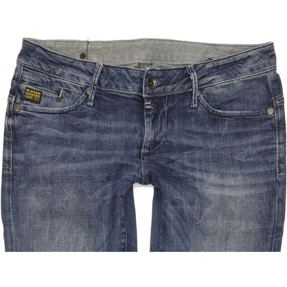 G-Star Midge Women Blue Skinny Slim Stretch Jeans W31 L32