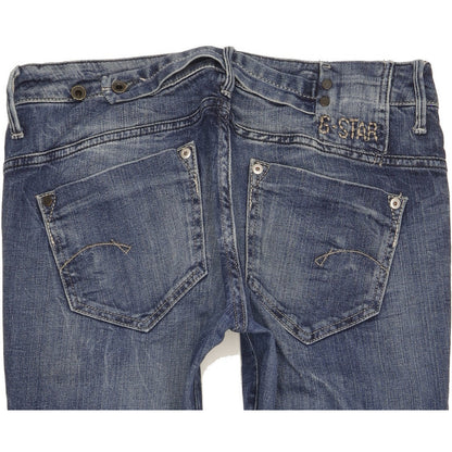 G-Star Midge Women Blue Skinny Slim Stretch Jeans W31 L32