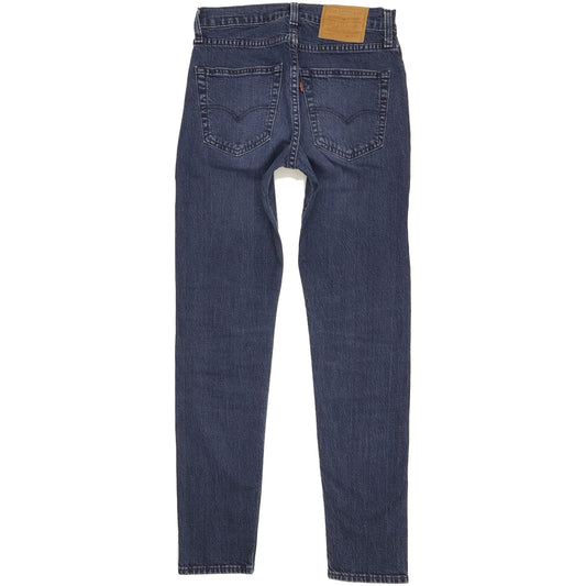 Levi's 512 Men Blue Tapered Slim Stretch Jeans W28 L31