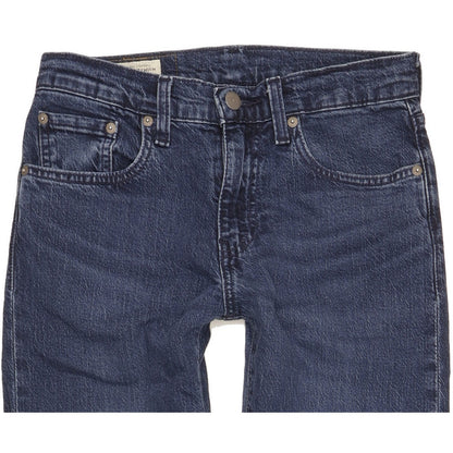 Levi's 512 Men Blue Tapered Slim Stretch Jeans W28 L31