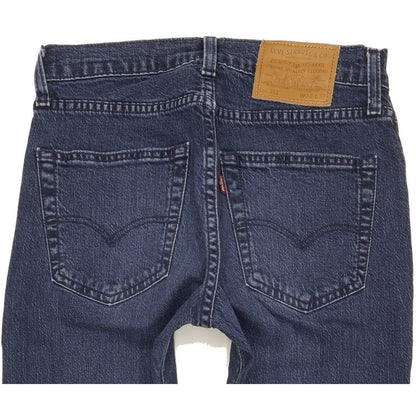 Levi's 512 Men Blue Tapered Slim Stretch Jeans W28 L31