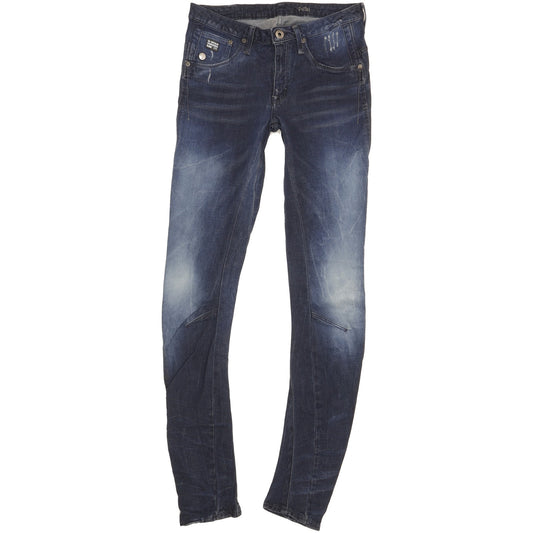 G-Star Arc 3D Women Blue Skinny Slim Stretch Jeans W28 L32