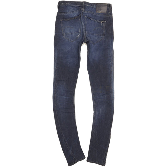 G-Star Arc 3D Women Blue Skinny Slim Stretch Jeans W28 L32