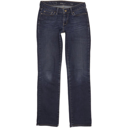 Levi's Slight Curve Women Blue Straight Classic Stretch Jeans W27 L31
