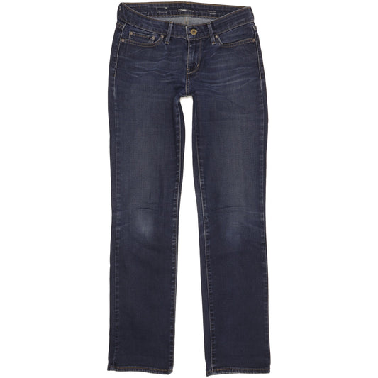 Levi's Slight Curve Women Blue Straight Classic Stretch Jeans W27 L31
