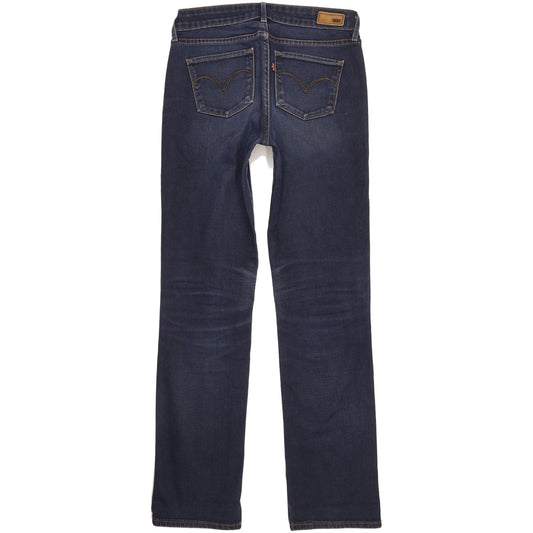 Levi's Slight Curve Women Blue Straight Classic Stretch Jeans W27 L31
