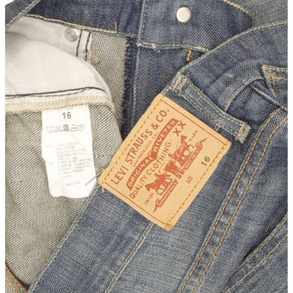 Levi's Red Tab Women Blue Straight Regular Stretch Jeans W30 L34