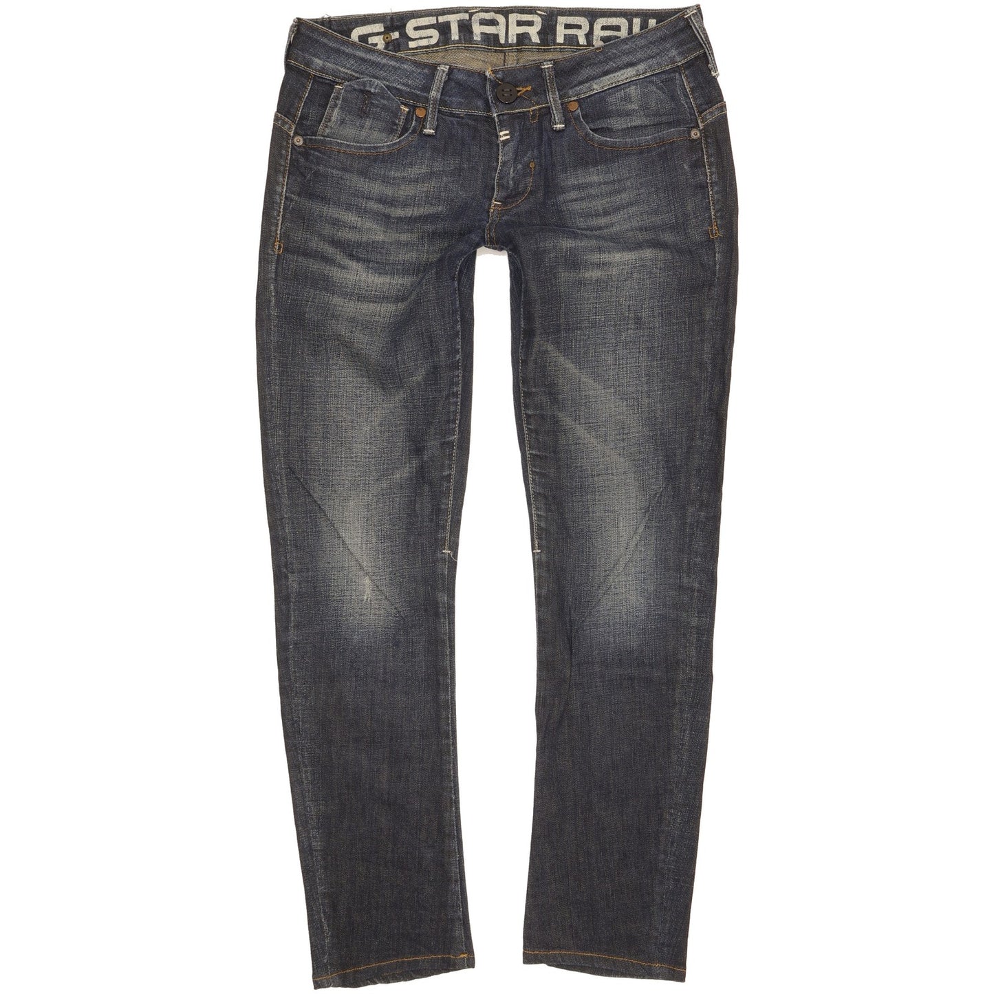 G-Star Women Blue Skinny Slim Stretch Jeans W29 L28