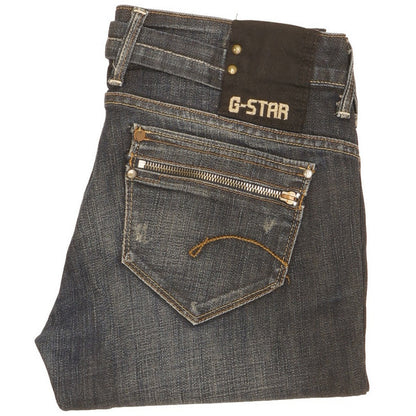 G-Star Women Blue Skinny Slim Stretch Jeans W29 L28