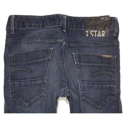 G-Star Arc Women Blue Tapered Loose Stretch Jeans W26 L31