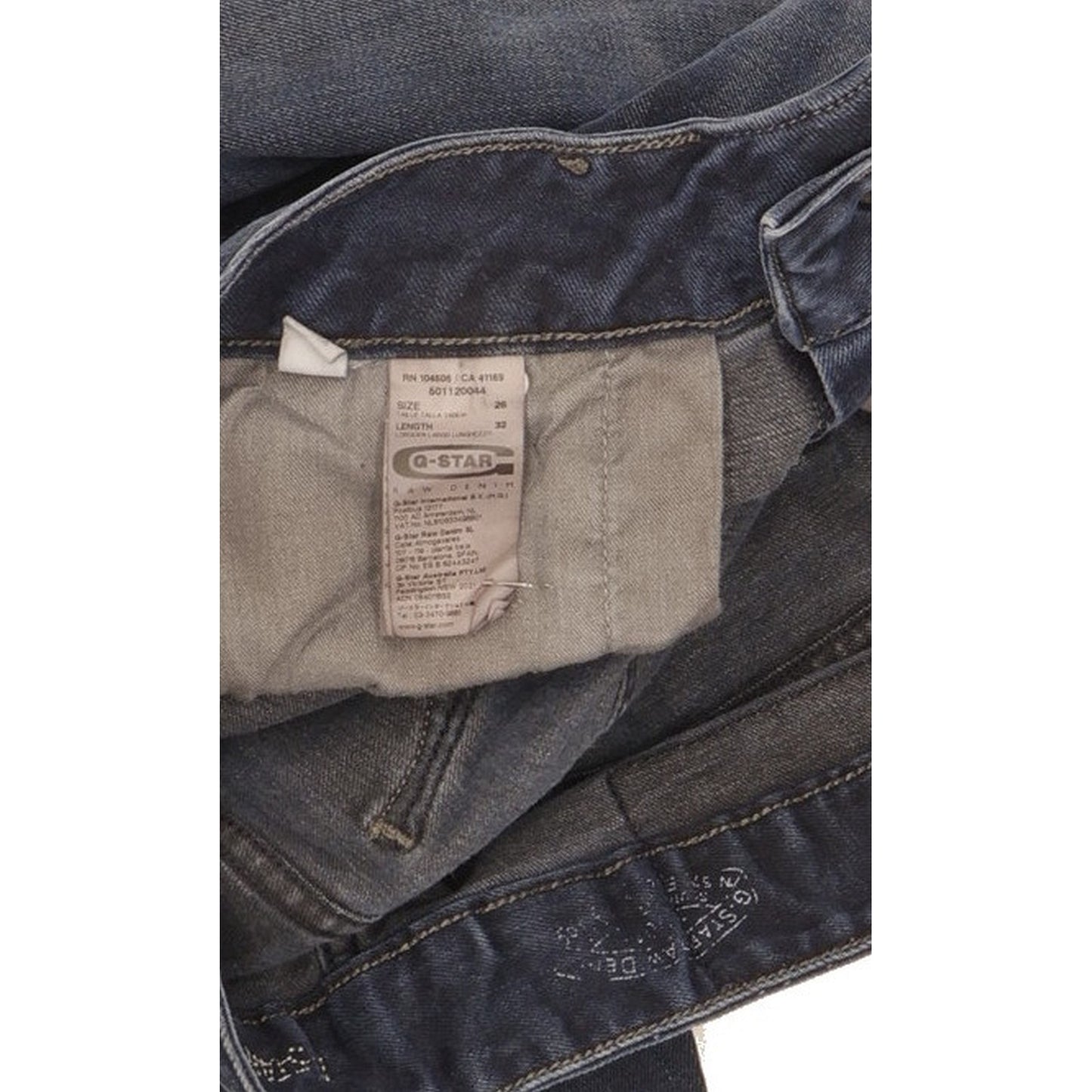 G-Star Arc Women Blue Tapered Loose Stretch Jeans W26 L31