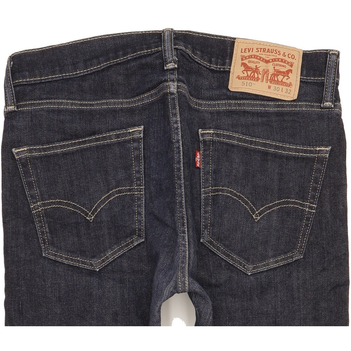 Levi's 510 Men Blue Skinny Slim Stretch Jeans W30 L30