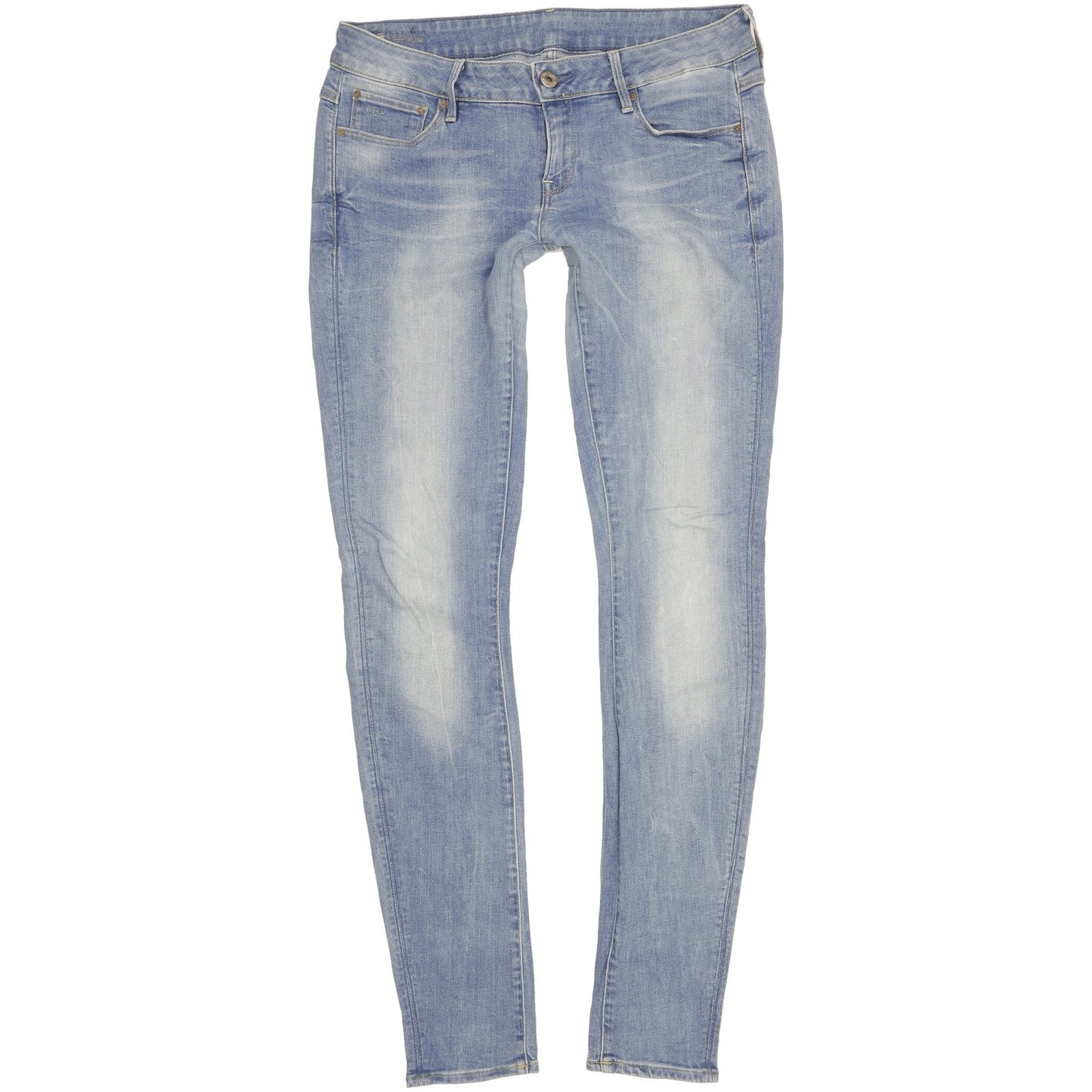G-Star Lynn Women Blue Skinny Slim Stretch Jeans W30 L34