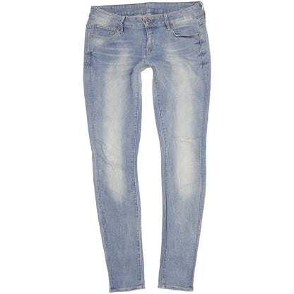 G-Star Lynn Women Blue Skinny Slim Stretch Jeans W30 L34