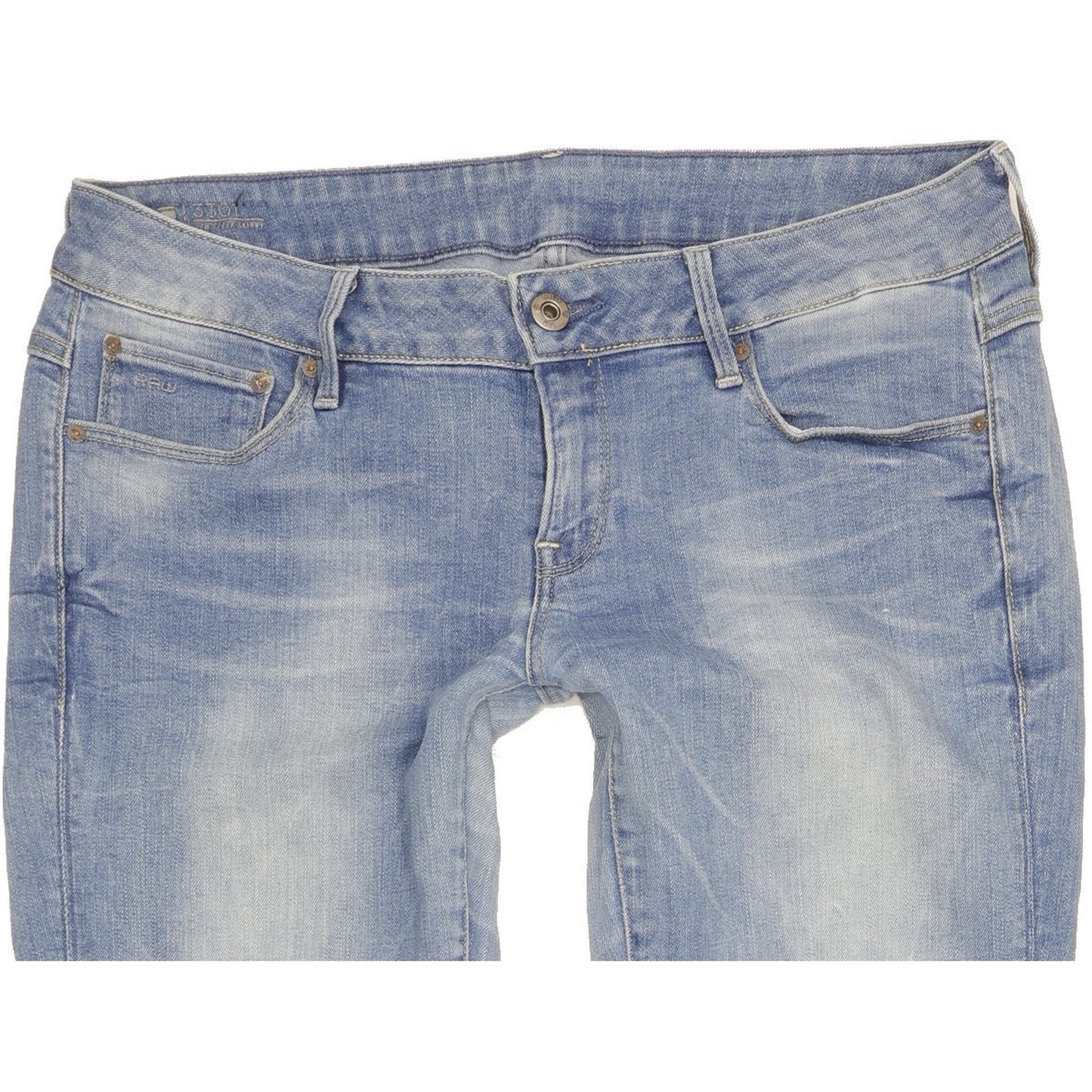 G-Star Lynn Women Blue Skinny Slim Stretch Jeans W30 L34