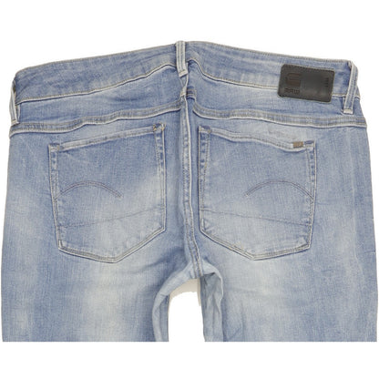 G-Star Lynn Women Blue Skinny Slim Stretch Jeans W30 L34
