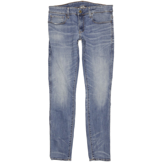 G-Star 3301 Deconstructed Men Blue Skinny Slim Stretch Jeans W32 L32