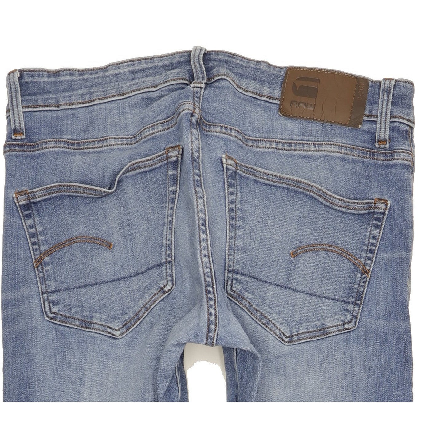 G-Star 3301 Deconstructed Men Blue Skinny Slim Stretch Jeans W32 L32