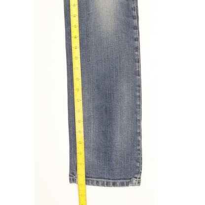 G-Star Midge Women Blue Straight Slim Stretch Jeans W28 L32