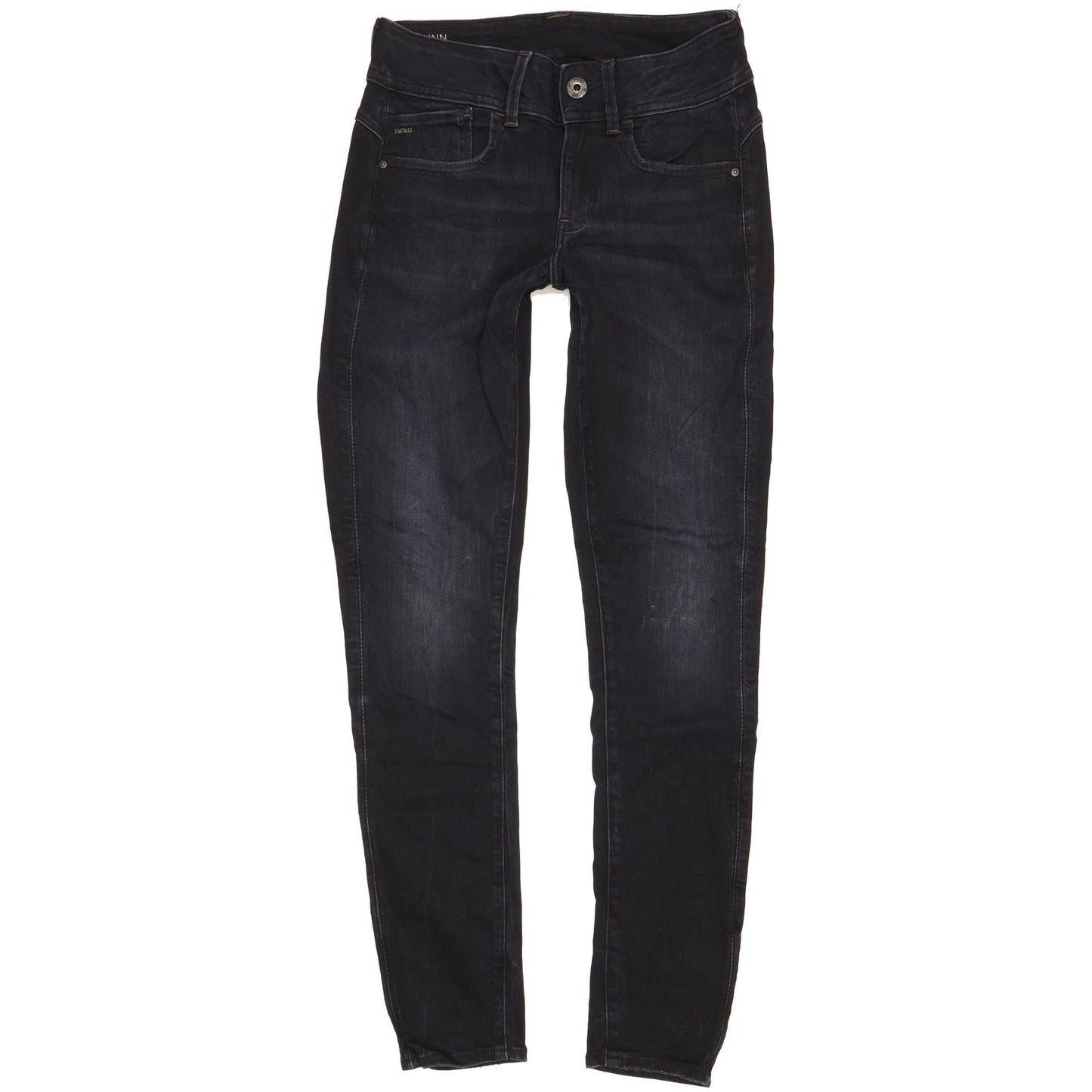 G-Star Lynn Women Navy Skinny Slim Stretch Jeans W27 L30