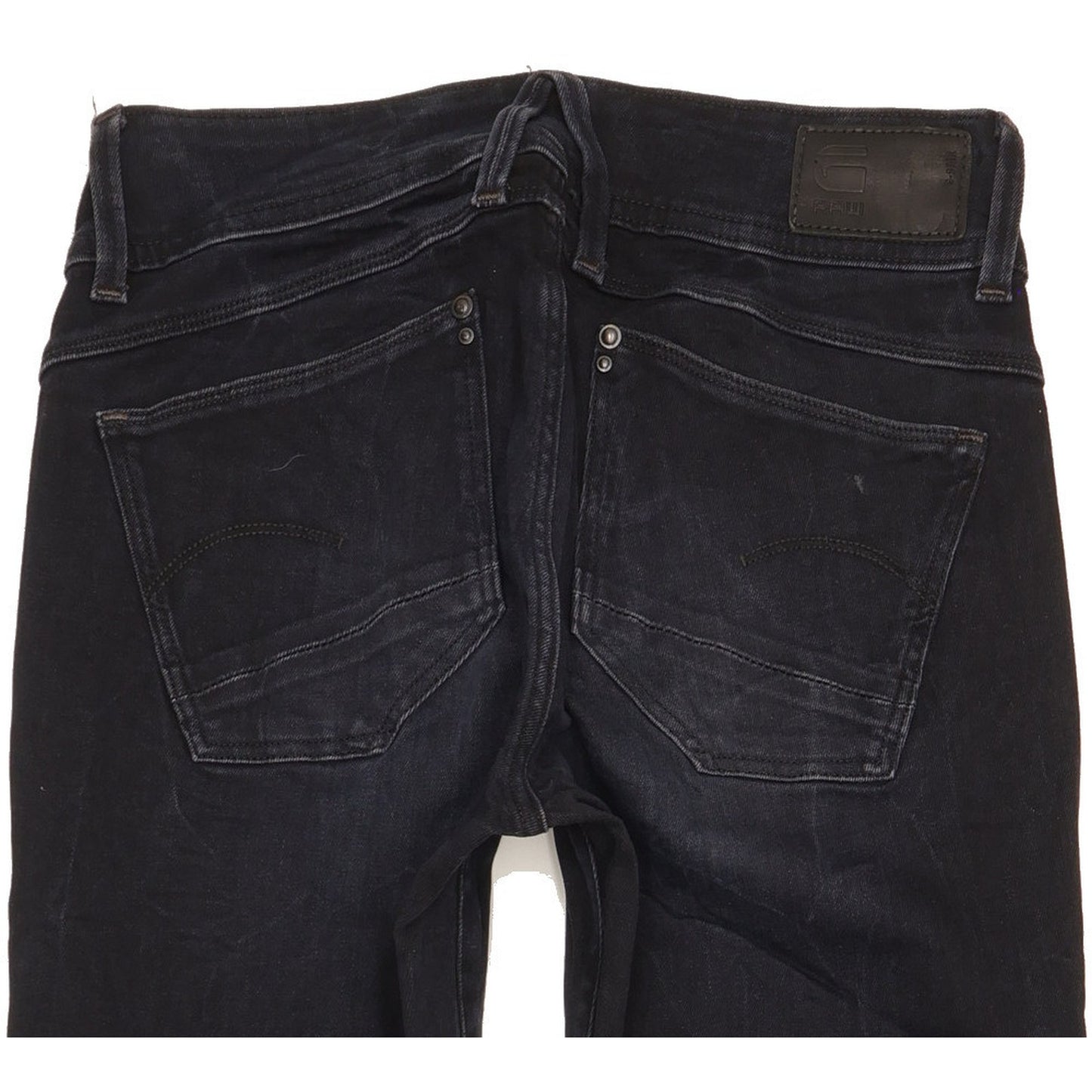 G-Star Lynn Women Navy Skinny Slim Stretch Jeans W27 L30