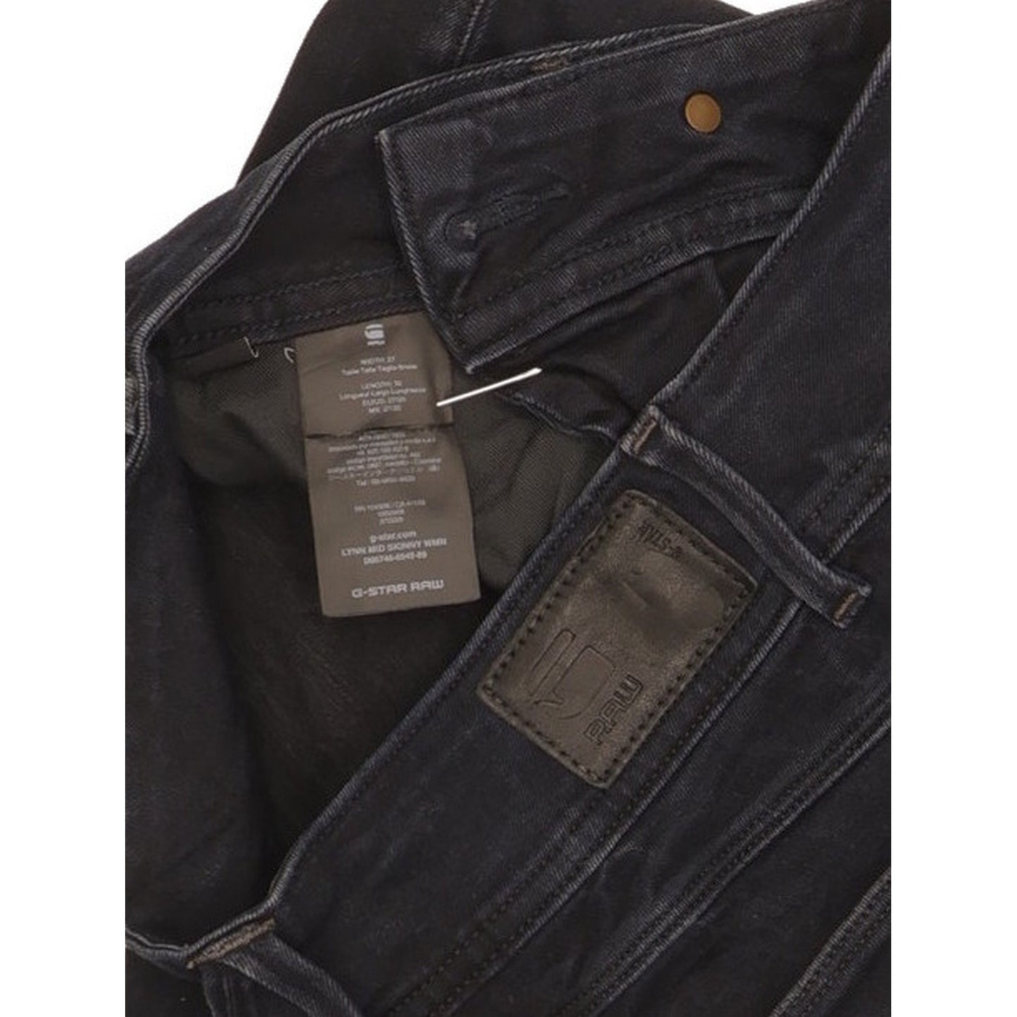 G-Star Lynn Women Navy Skinny Slim Stretch Jeans W27 L30