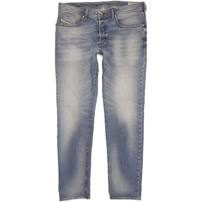 Diesel Buster Men Blue Straight Regular Stretch Jeans W36 L32