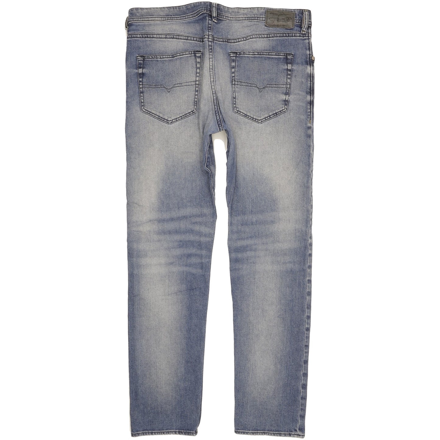 Diesel Buster Men Blue Straight Regular Stretch Jeans W36 L32