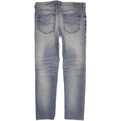 Diesel Buster Men Blue Straight Regular Stretch Jeans W36 L32