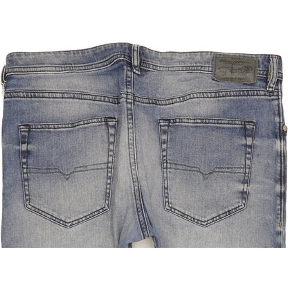Diesel Buster Men Blue Straight Regular Stretch Jeans W36 L32