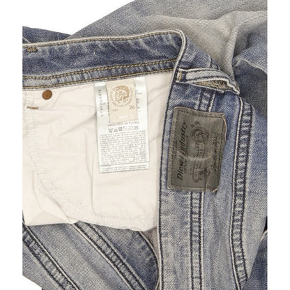 Diesel Buster Men Blue Straight Regular Stretch Jeans W36 L32