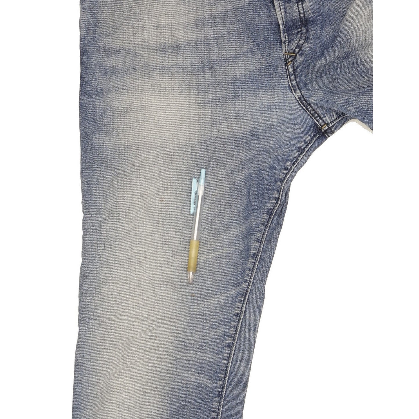 Diesel Buster Men Blue Straight Regular Stretch Jeans W36 L32