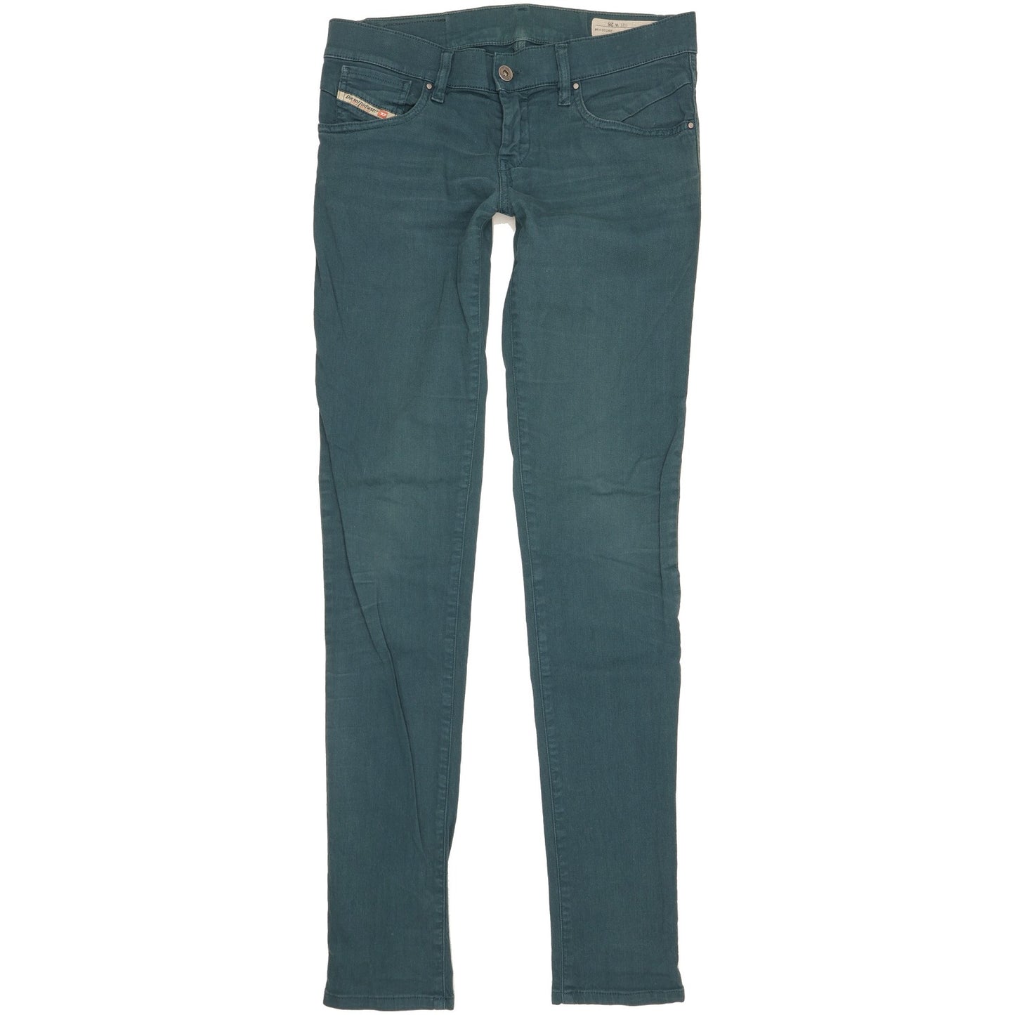 Diesel Getlegg Women Green Skinny Slim Stretch Jeans W28 L34