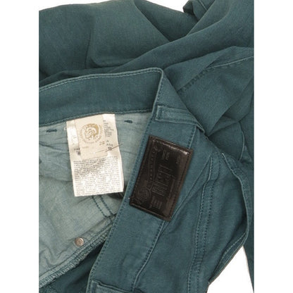 Diesel Getlegg Women Green Skinny Slim Stretch Jeans W28 L34