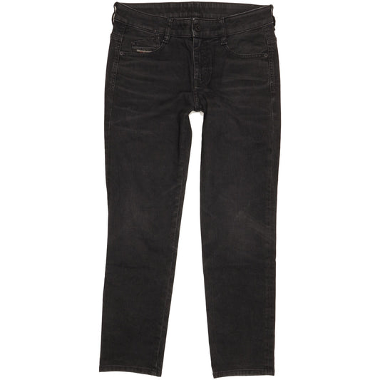 Diesel Men Black Skinny Slim Stretch Jeans W28 L27