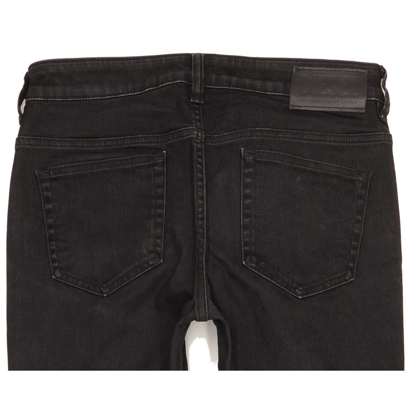 Diesel Men Black Skinny Slim Stretch Jeans W28 L27