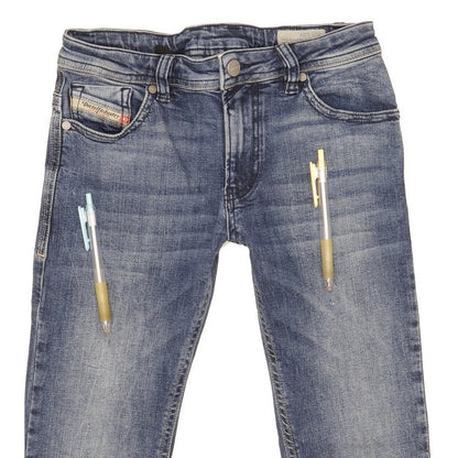 Diesel Thommer Kids Blue Skinny Slim Stretch Jeans W24 L26