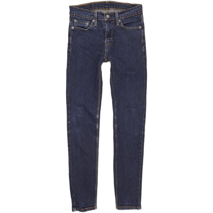 Levi's 510 Men Blue Skinny Slim Stretch Jeans W28 L30