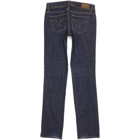 Levi's 571 Women Blue Straight Slim Jeans W30 L32