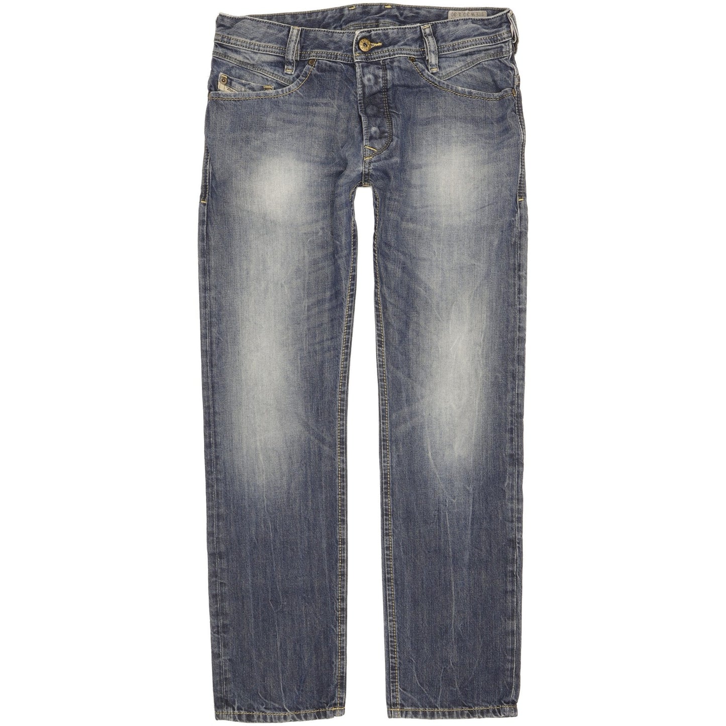Diesel Iakop Men Blue Tapered Slim Jeans W30 L30
