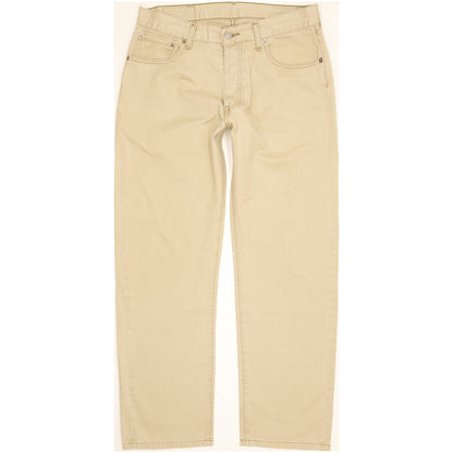Levi's 517 Men Beige Straight Regular Jeans W33 L30