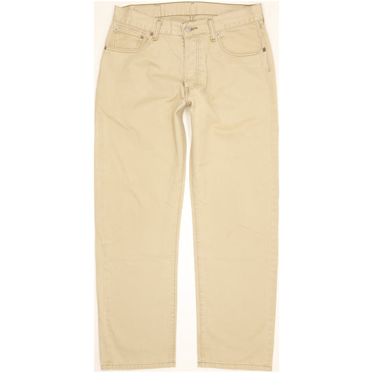 Levi's 517 Men Beige Straight Regular Jeans W33 L30
