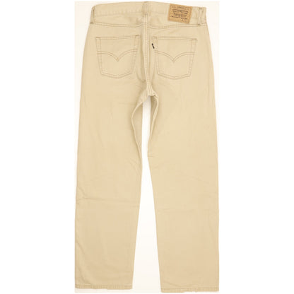 Levi's 517 Men Beige Straight Regular Jeans W33 L30
