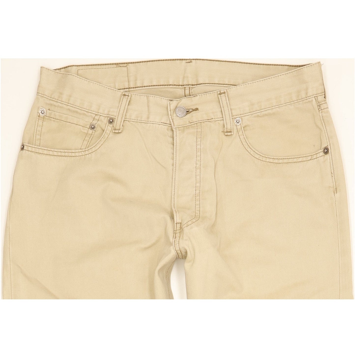 Levi's 517 Men Beige Straight Regular Jeans W33 L30