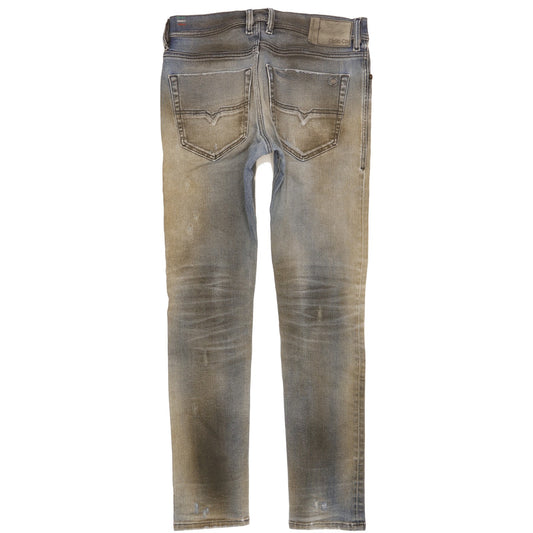 Diesel Tepphar Men Blue Tapered Slim Stretch Jeans W31 L31