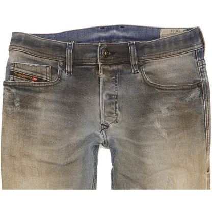Diesel Tepphar Men Blue Tapered Slim Stretch Jeans W31 L31