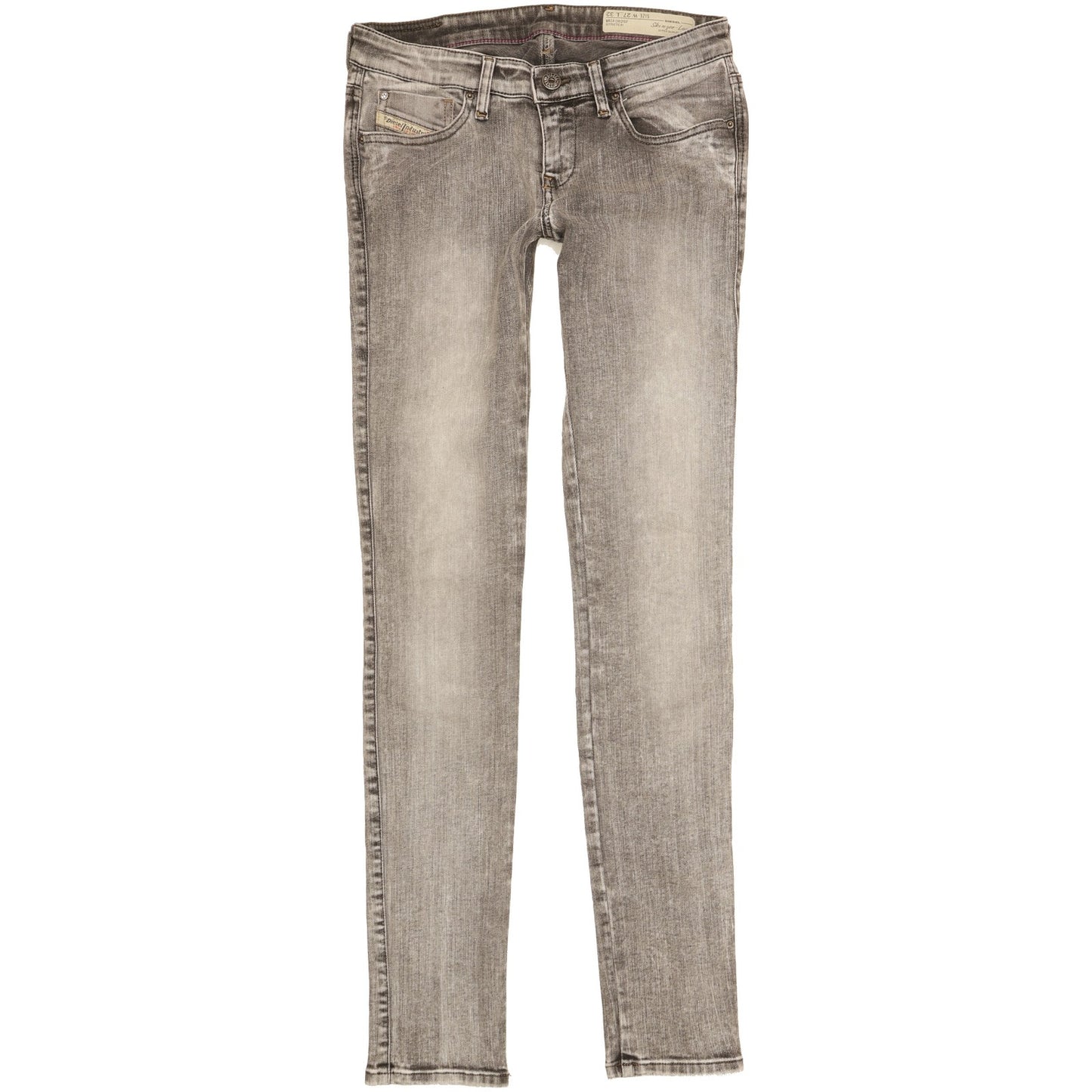Diesel Skinzee Women Grey Skinny Slim Stretch Jeans W27 L31